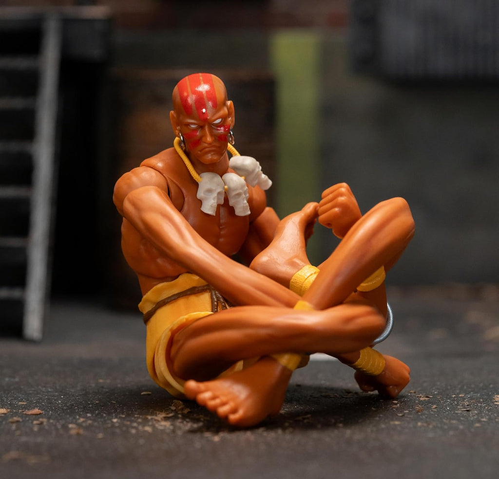 Jada Street Fighter 6" Dhalsim Action Figure, Toys for Kids and Adults | Street Fighter 2 The Final Challengers 6 Inch Action Figure Wave 1 - Dhalsim