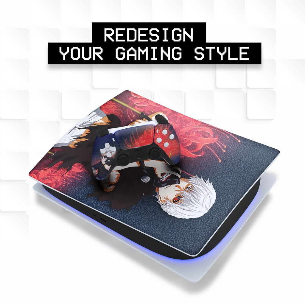 BCB Controllers Custom Console Face Plate Compatible with PS_5 Console | Console Cover for Play_Station 5 | Proudly Customized in USA with Permanent Hydro-DIP Printing (NOT JUST A Skin) - Flex Gamingproduct_type
