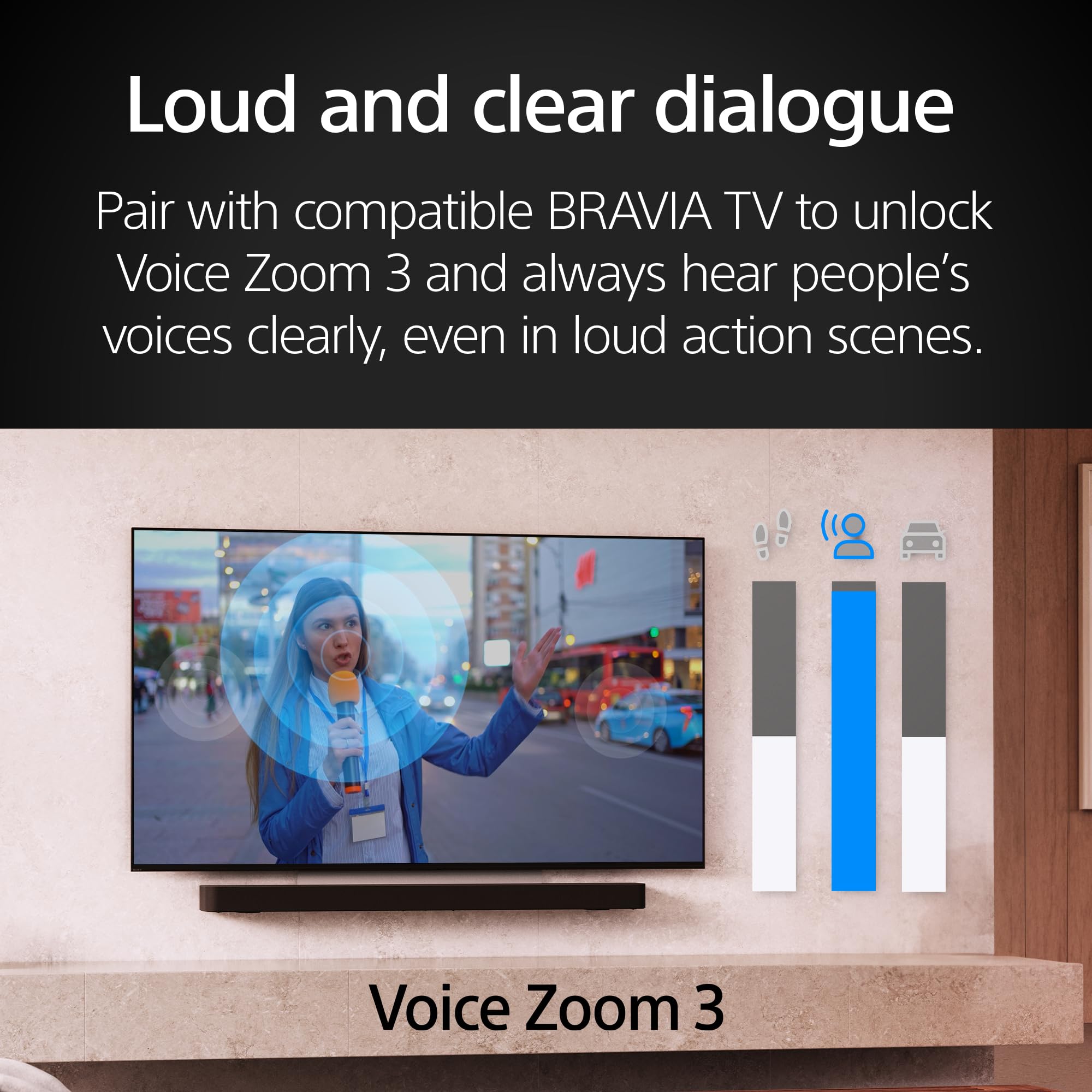 Sony BRAVIA Theater Bar 6, 3.1.2ch soundbar with Powerful Wireless subwoofer, Surround Sound by Dolby Atmos®/DTS:X® Compatible HT-B600 - Flex Gamingproduct_type