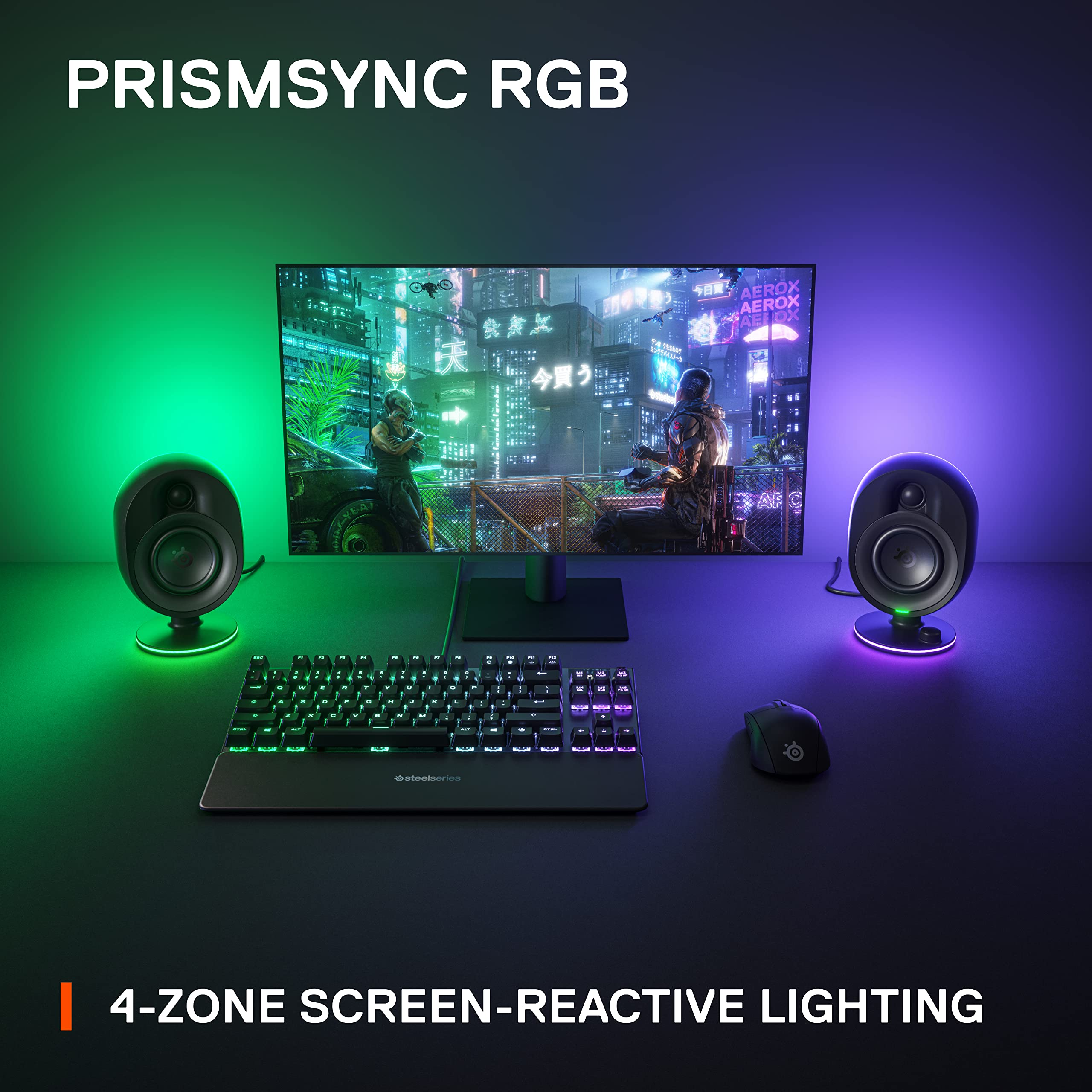 SteelSeries Arena Desktop Gaming Speaker System – Arena 3, 7 & 9