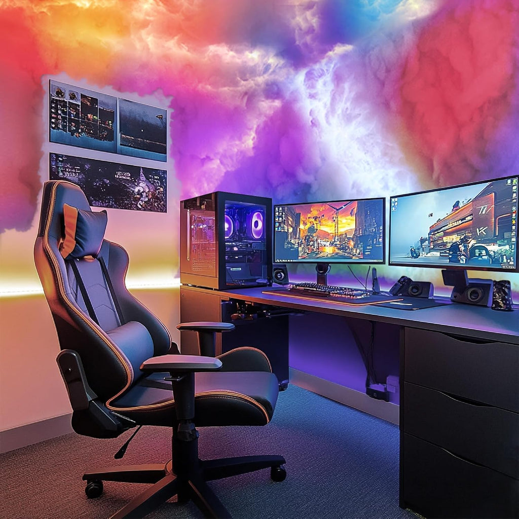 Fusehome 3D Cotton Thundercloud RGB LED Light – 2 Sizes