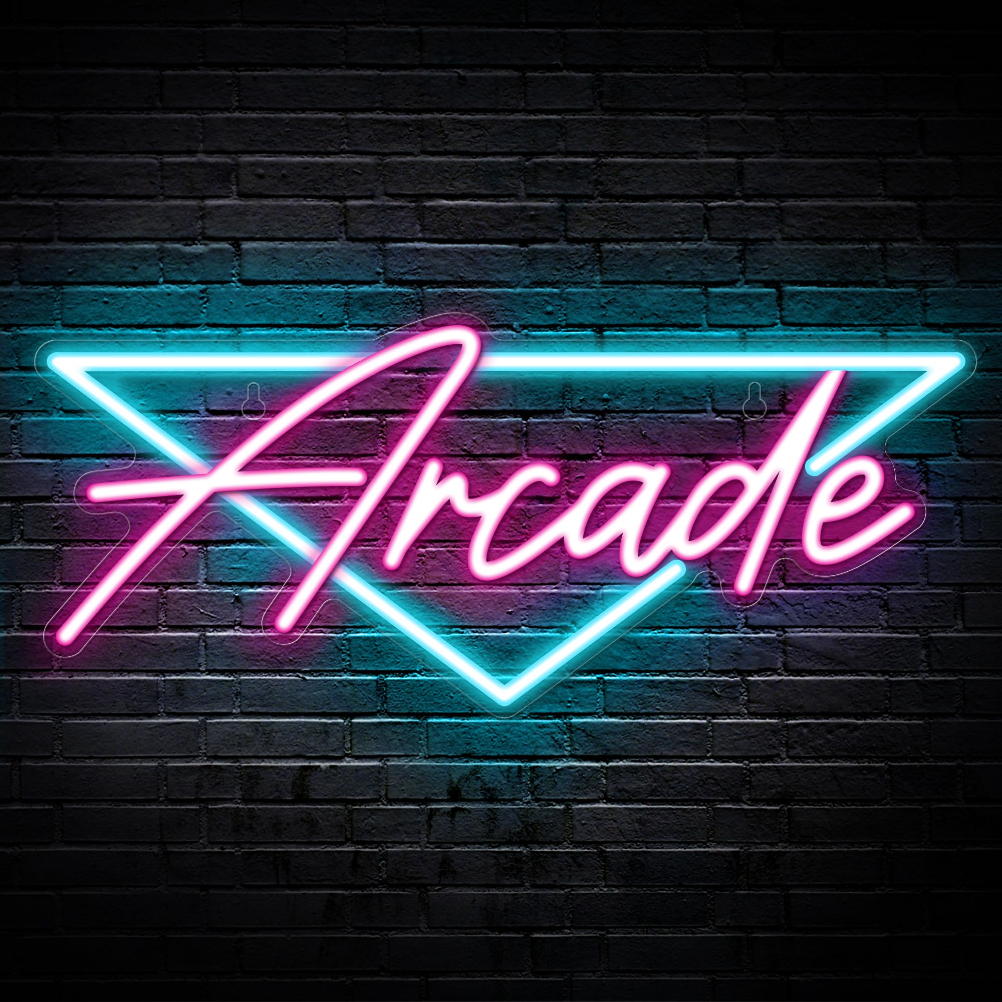 Kavaas Gamer Neon Sign, UV Printed Gaming Neon Sign for Gamer Room Decor - LED Video Game Neon Lights for Bedroom Boys, Gaming Wall decor - Best Gamer Gifts for Teenage Boys, Christmas - Flex Gamingproduct_type