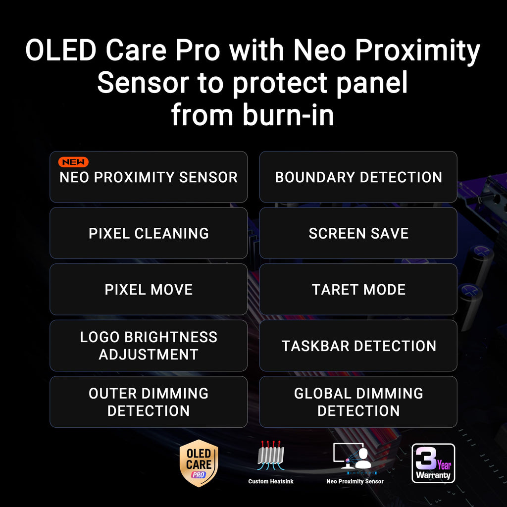 ASUS ROG Strix OLED Gaming Monitor – 5 Styles