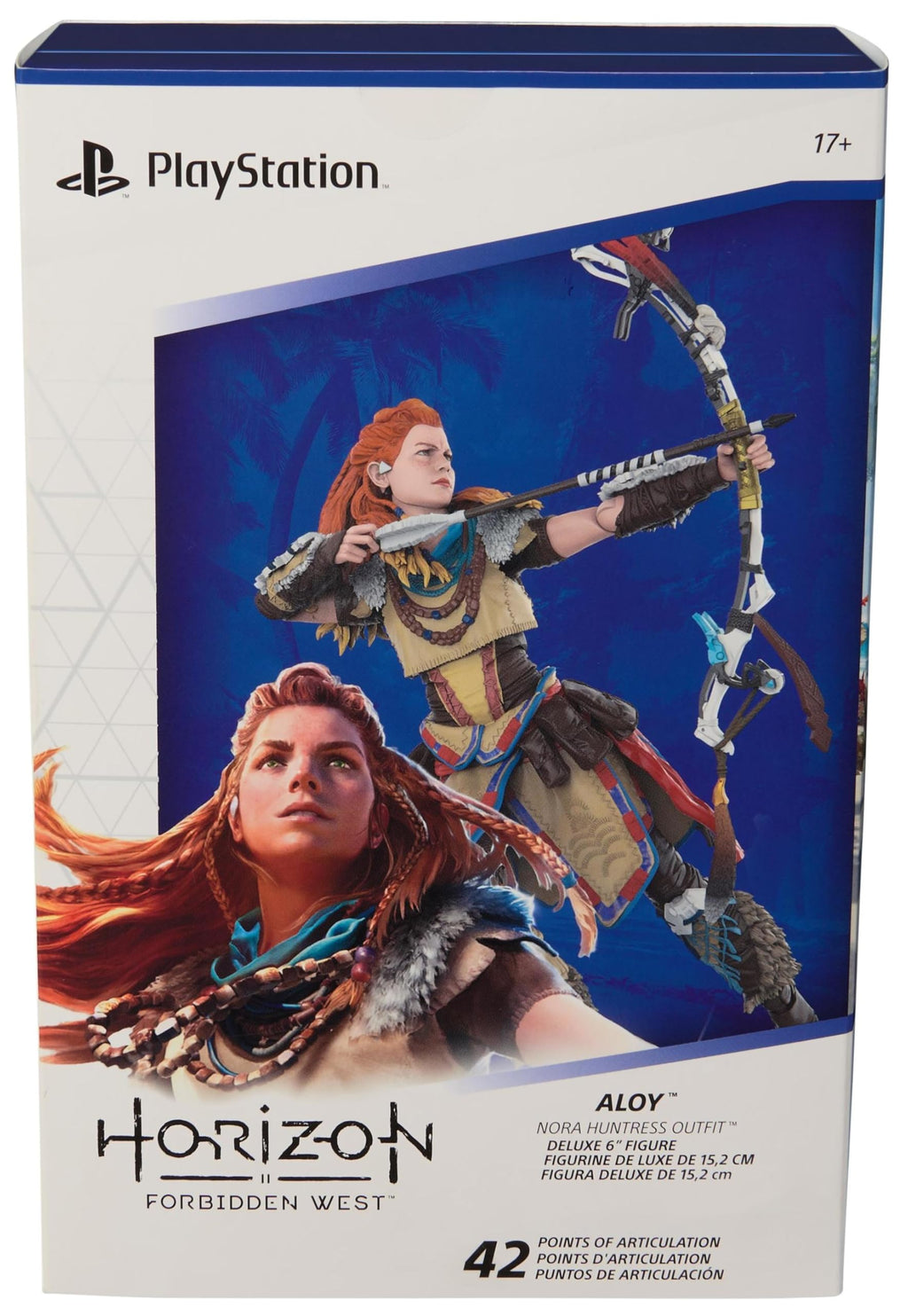 PlayStation God of War Ragnarok, 6” Atreus Action Figure with 4 Accessories, The Shapes Collection, for PS5 Fans & Collectors Ages 17+