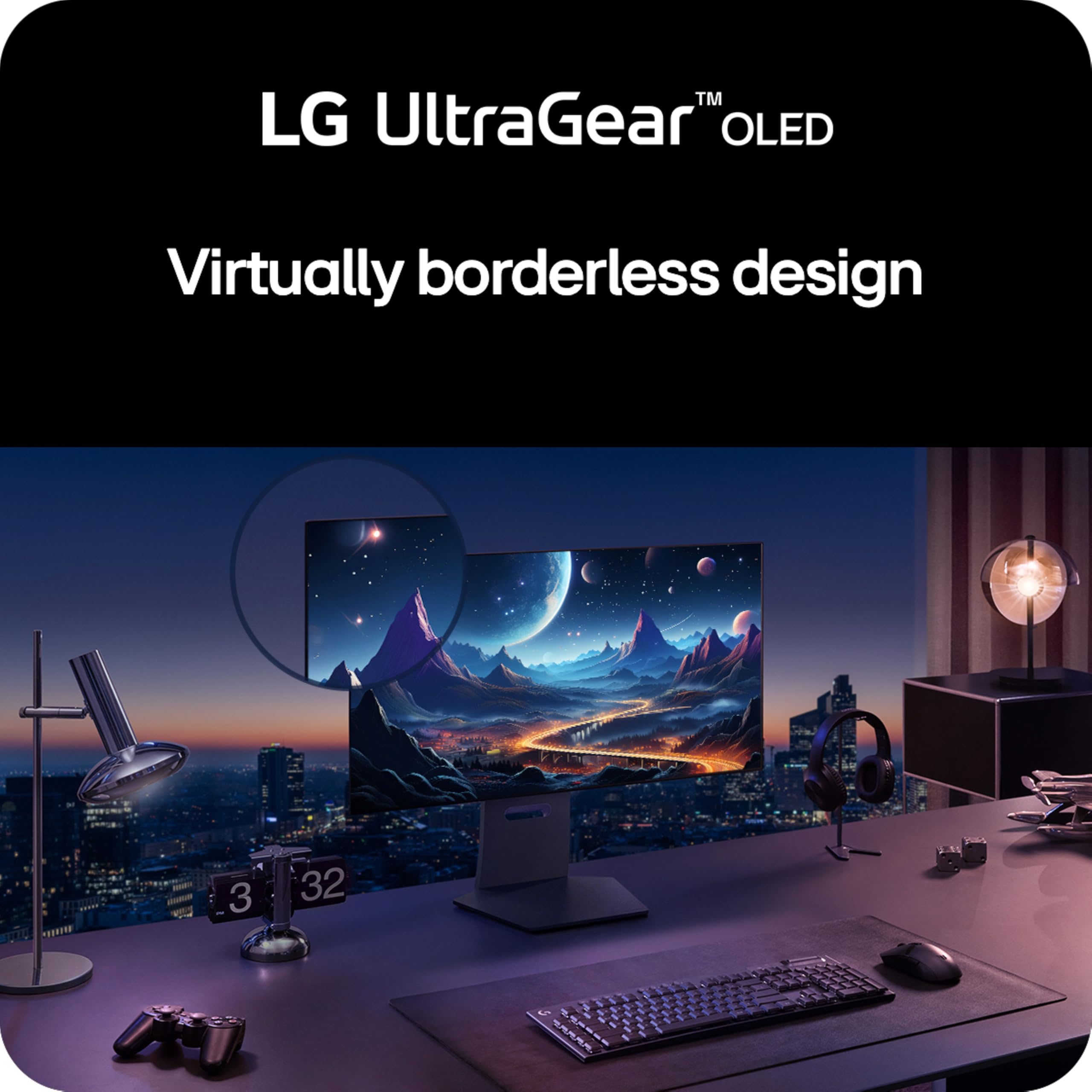LG 32" UltraGear 4K OLED Gaming Monitor – 2 Styles