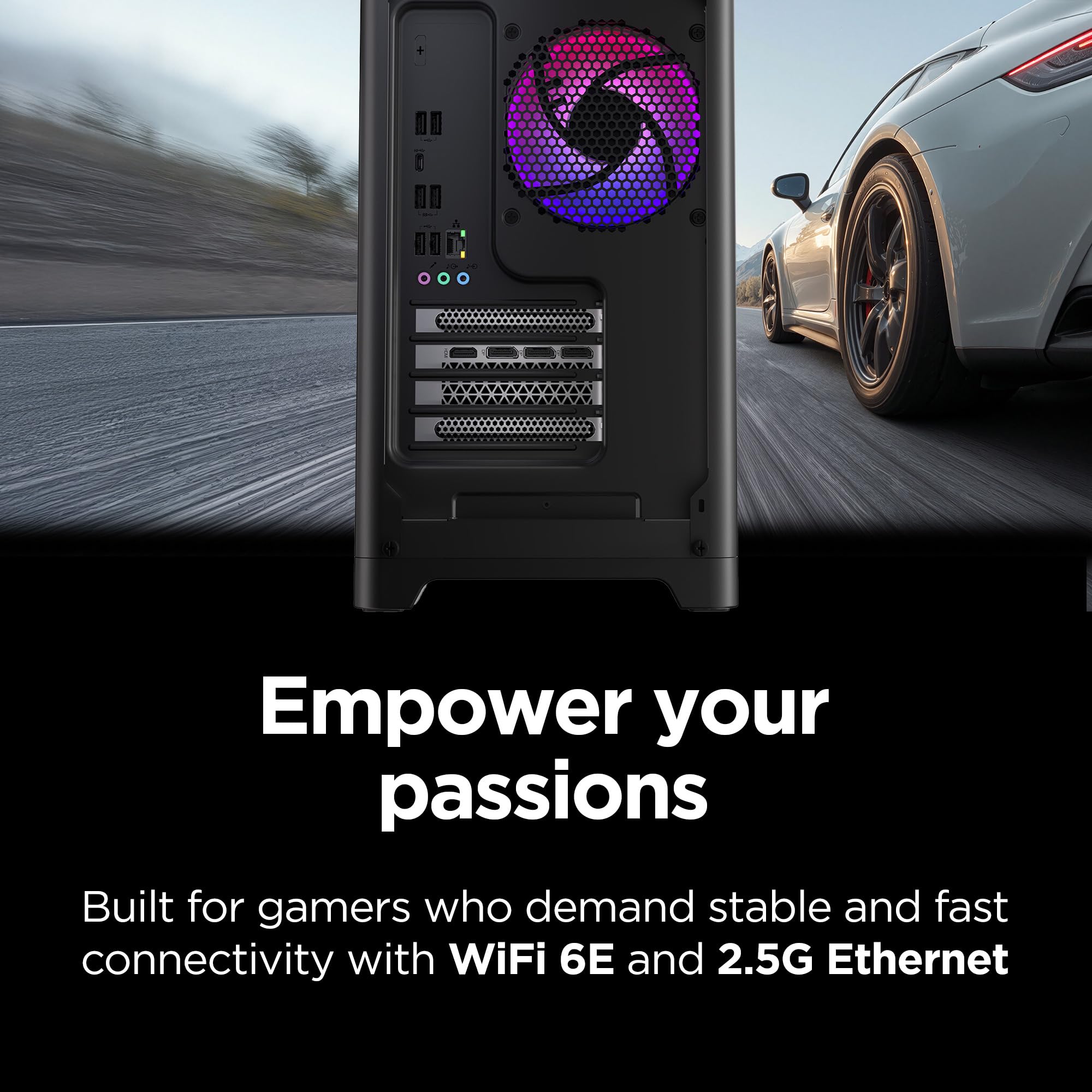 Lenovo Legion Tower 5i – AI-Powered Gaming PC - Intel® Core Ultra 7 265F Processor – NVIDIA® GeForce RTX™ 5060 Ti Graphics – 16 GB Memory – 1 TB Storage – 3 Months of PC GamePass - Flex Gamingproduct_type