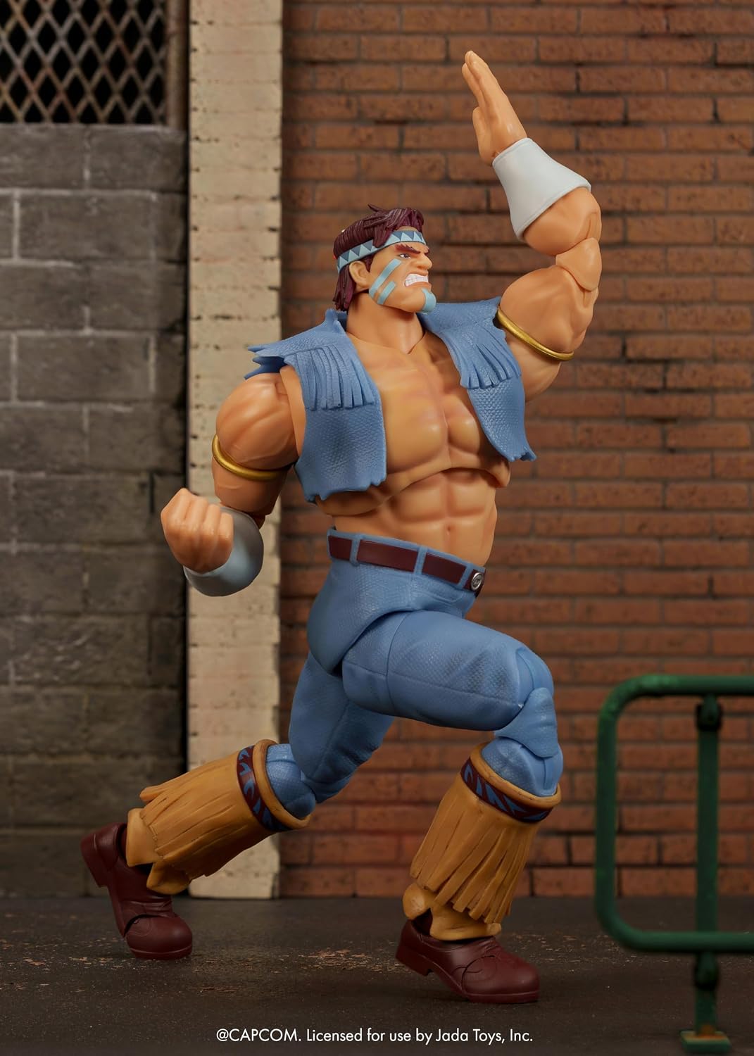 Jada Street Fighter II T. Hawk Action Figure – 1:12 Deluxe Scale Toys – 6" Tall, Fully Articulated, Collector Packaging | Street Fighter 2 The Final Challengers 6 Inch Action Figure Deluxe - T. Hawk