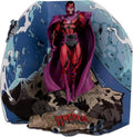 McFarlane Toys - Marvel Magneto 1:10th Scale Collectible with Scene (X-Men #1) | Marvel Collectible 7 Inch Statue Figure 1/10 Scale Posed Scene - Magneto (X-Men #1)