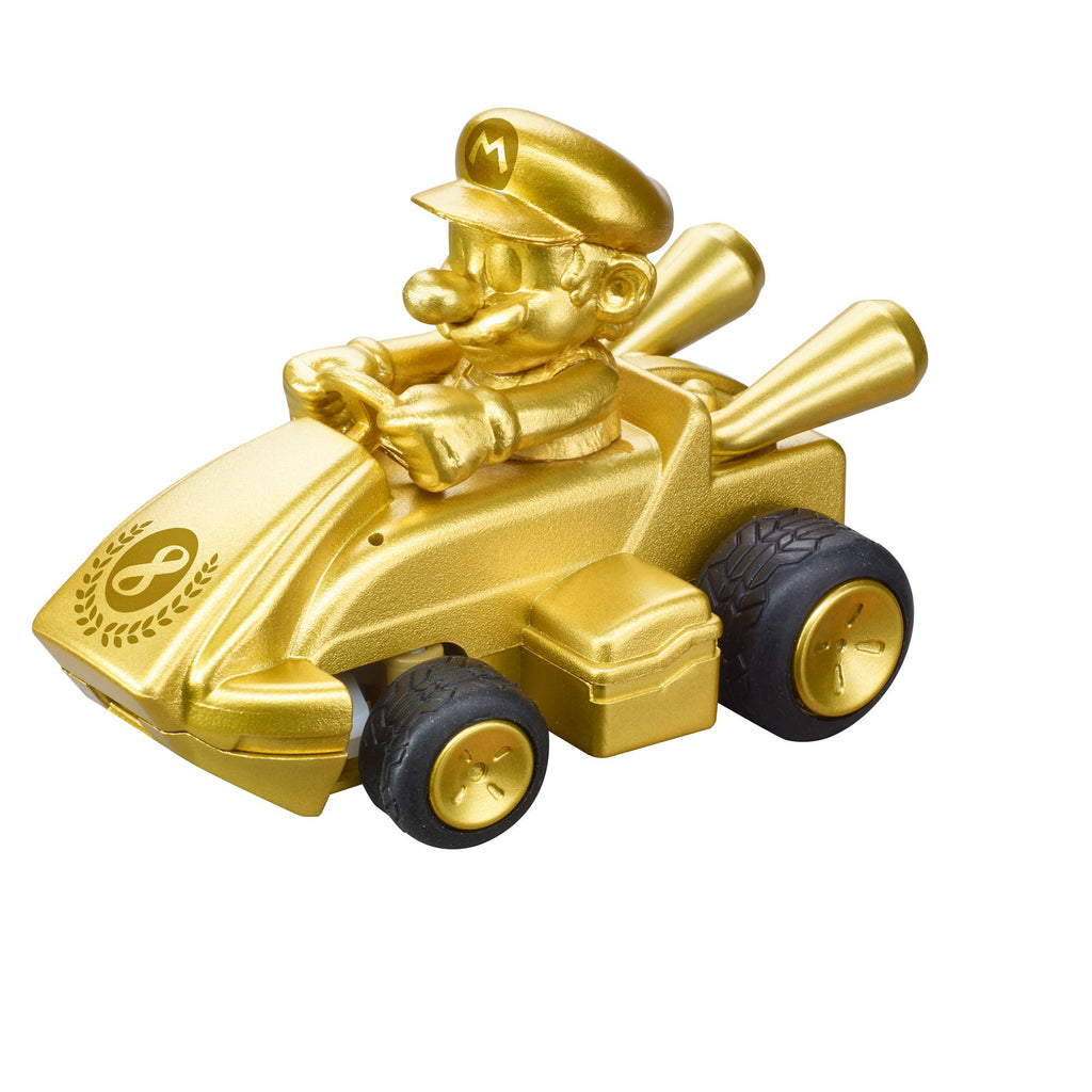 Carrera RC Nintendo Mario Kart 2.4 GHz Mini Collectible Radio Remote Control Toy Car Vehicle - Peach | Official Licensed Mario Miniature Collectible Toy RC Car for Kids 6+, Ready To Run, Rechargeable Battery, Radio RC Racing