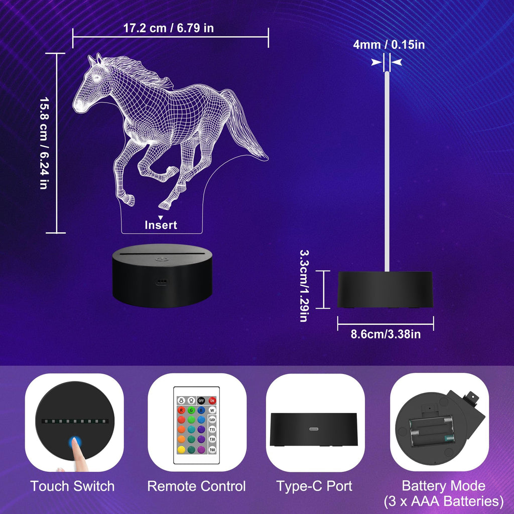 Attivolife Gamepad 3D Lamp, Hologram Illusion Controller Night Light for Kid, 16 Colors Changing & Remote Dimmer Control, Cool Boy Girl Video Gaming Room Accessories as Xmas Birthday Gift for Teen