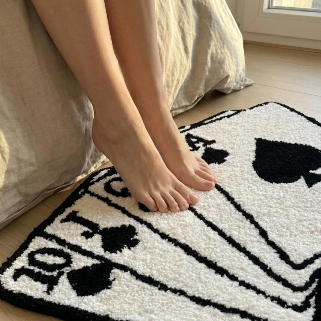 Graduation Bear Rug - Hypebeast Room Decor, Ultra-Soft Hypebeast Rugs with TPR Non-Slip Backing, Trendy Cloud-Like Plush Cute Carpet, Cool Rugs for Bedroom & Man Cave (28"x28") - Flex Gamingproduct_type