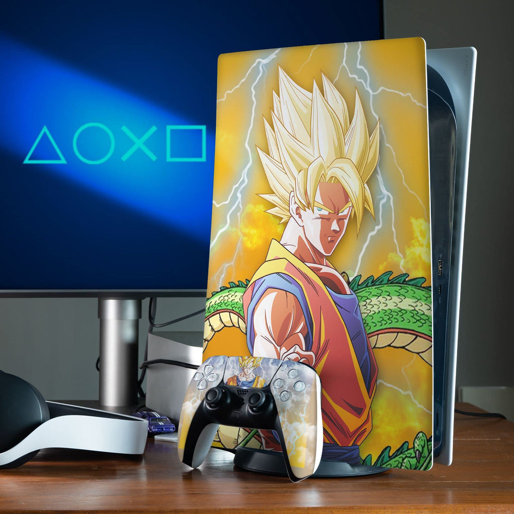 BCB Controllers Custom Console Face Plate Compatible with PS_5 Console | Console Cover for Play_Station 5 | Proudly Customized in USA with Permanent Hydro-DIP Printing (NOT JUST A Skin) - Flex Gamingproduct_type