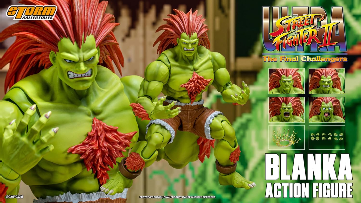 Ultra Street Fighter II The Final Challengers Action Figure Blanca