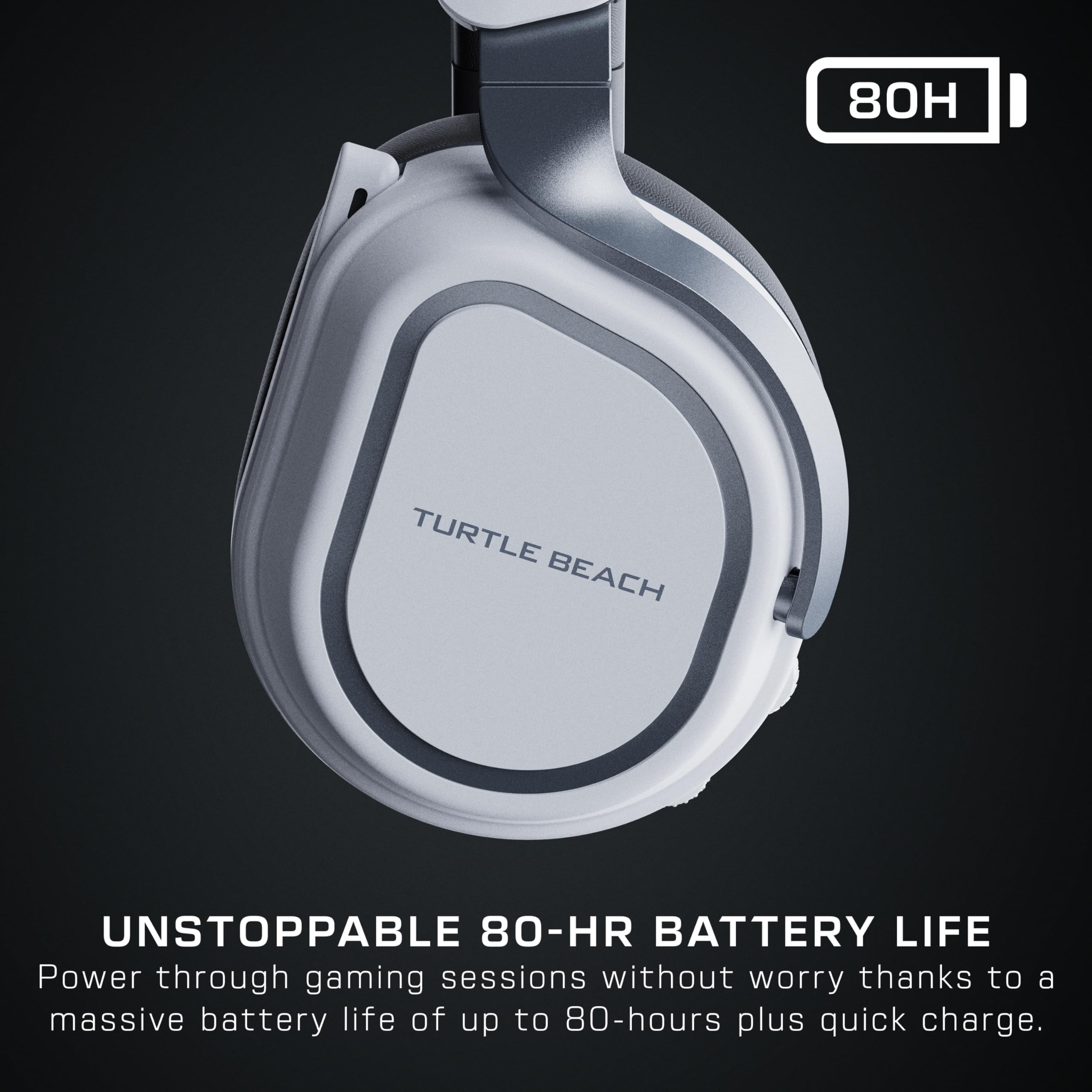 Turtle Beach Stealth 700 Wireless Multiplatform Gaming Headset for PS5 & PC | PlayStation, PS4, Bluetooth, 60mm Dual Drivers, 80-Hr Battery, Noise-Cancelling Flip-to-Mute Mic, Dual Transmitters, Black - Flex Gamingproduct_type