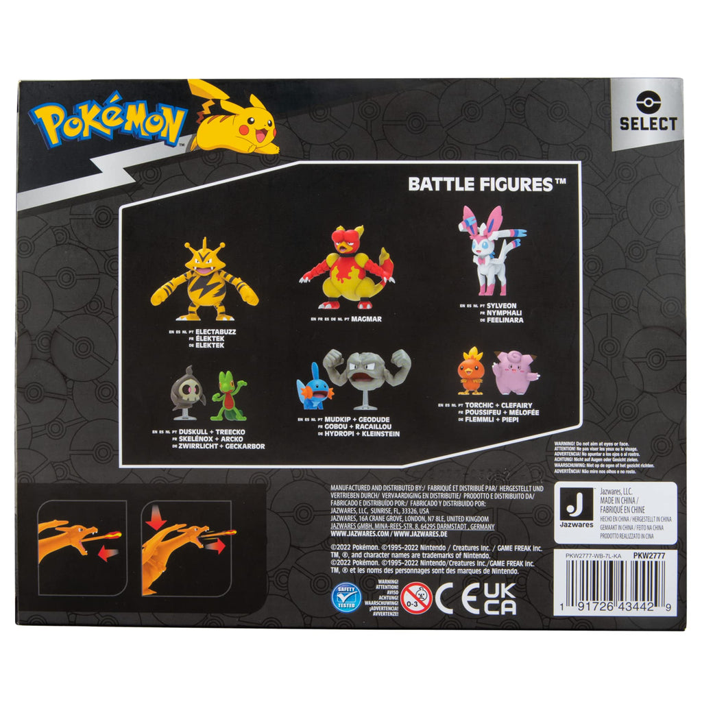 Pokémon Select Evolution 3 Pack - Features 2-Inch Bulbasaur, 3-Inch Ivysaur and 12-Inch Venusaur Battle Figures