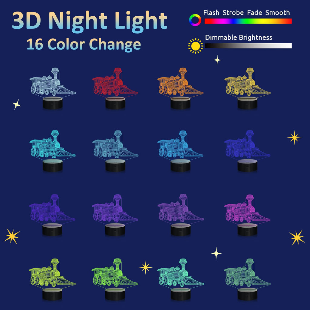 Attivolife Gamepad 3D Lamp, Hologram Illusion Controller Night Light for Kid, 16 Colors Changing & Remote Dimmer Control, Cool Boy Girl Video Gaming Room Accessories as Xmas Birthday Gift for Teen