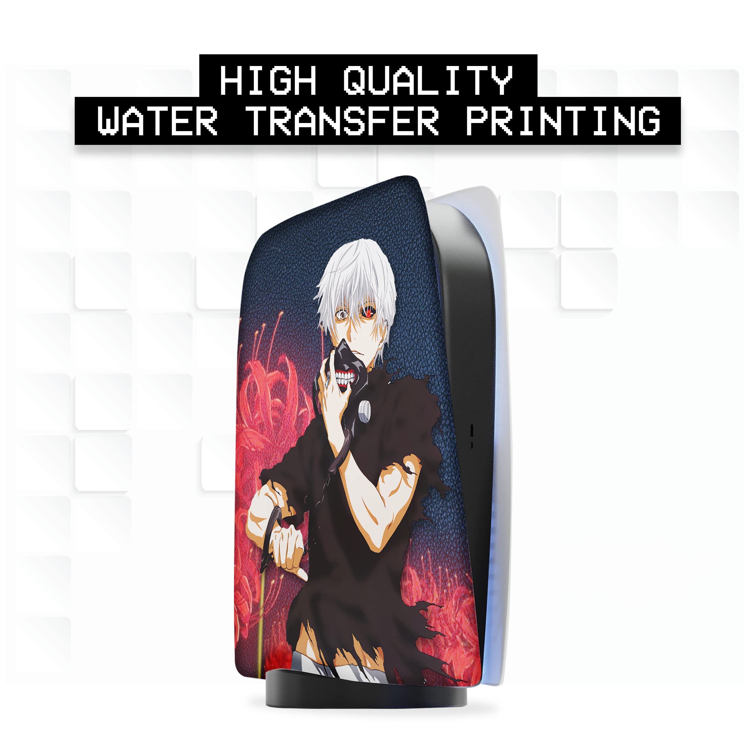 BCB Controllers Custom Console Face Plate Compatible with PS_5 Console | Console Cover for Play_Station 5 | Proudly Customized in USA with Permanent Hydro-DIP Printing (NOT JUST A Skin) - Flex Gamingproduct_type