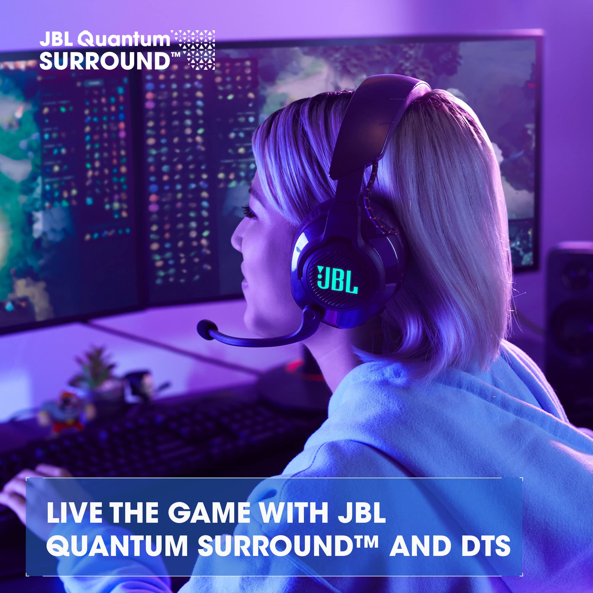 JBL Quantum Wireless Gaming Headset – 4 Styles