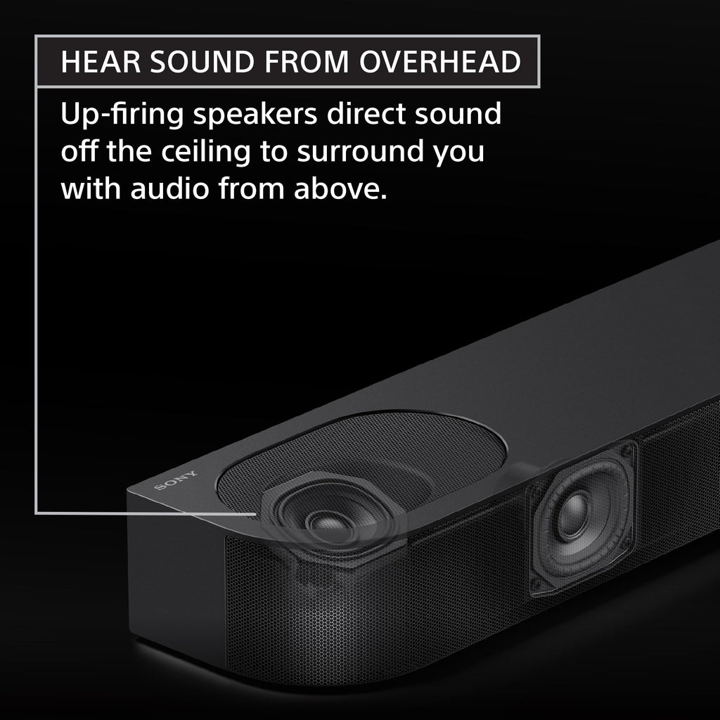 Sony BRAVIA Theater Bar 6, 3.1.2ch soundbar with Powerful Wireless subwoofer, Surround Sound by Dolby Atmos®/DTS:X® Compatible HT-B600 - Flex Gamingproduct_type