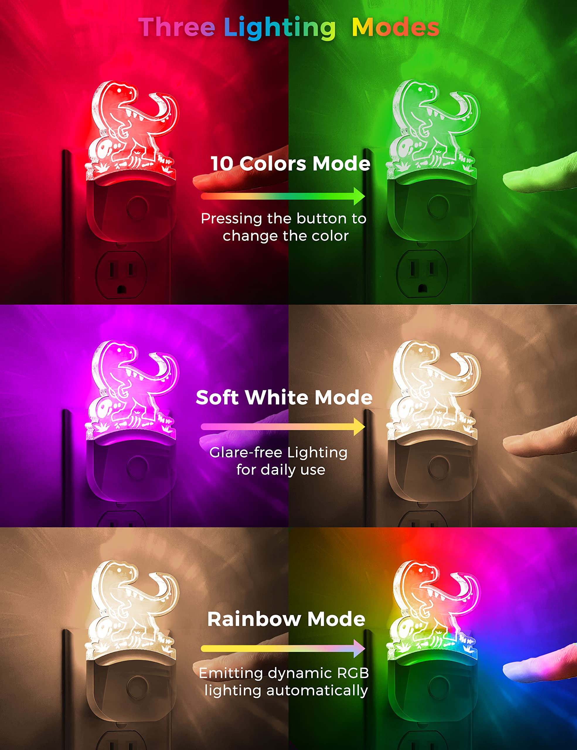 L LOHAS LED Plug-In Night Light – 11 Designs & 2 Sizes