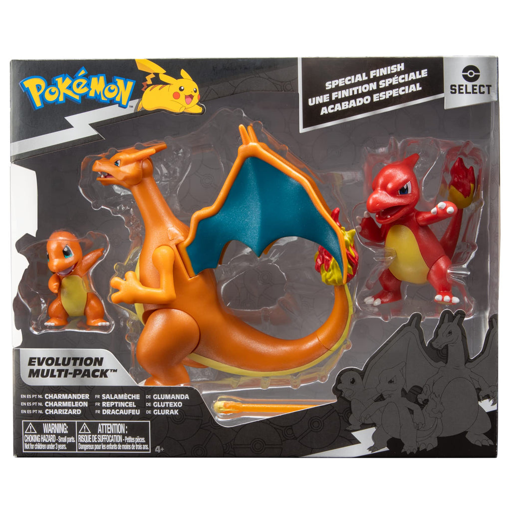 Pokémon Select Evolution 3 Pack - Features 2-Inch Bulbasaur, 3-Inch Ivysaur and 12-Inch Venusaur Battle Figures