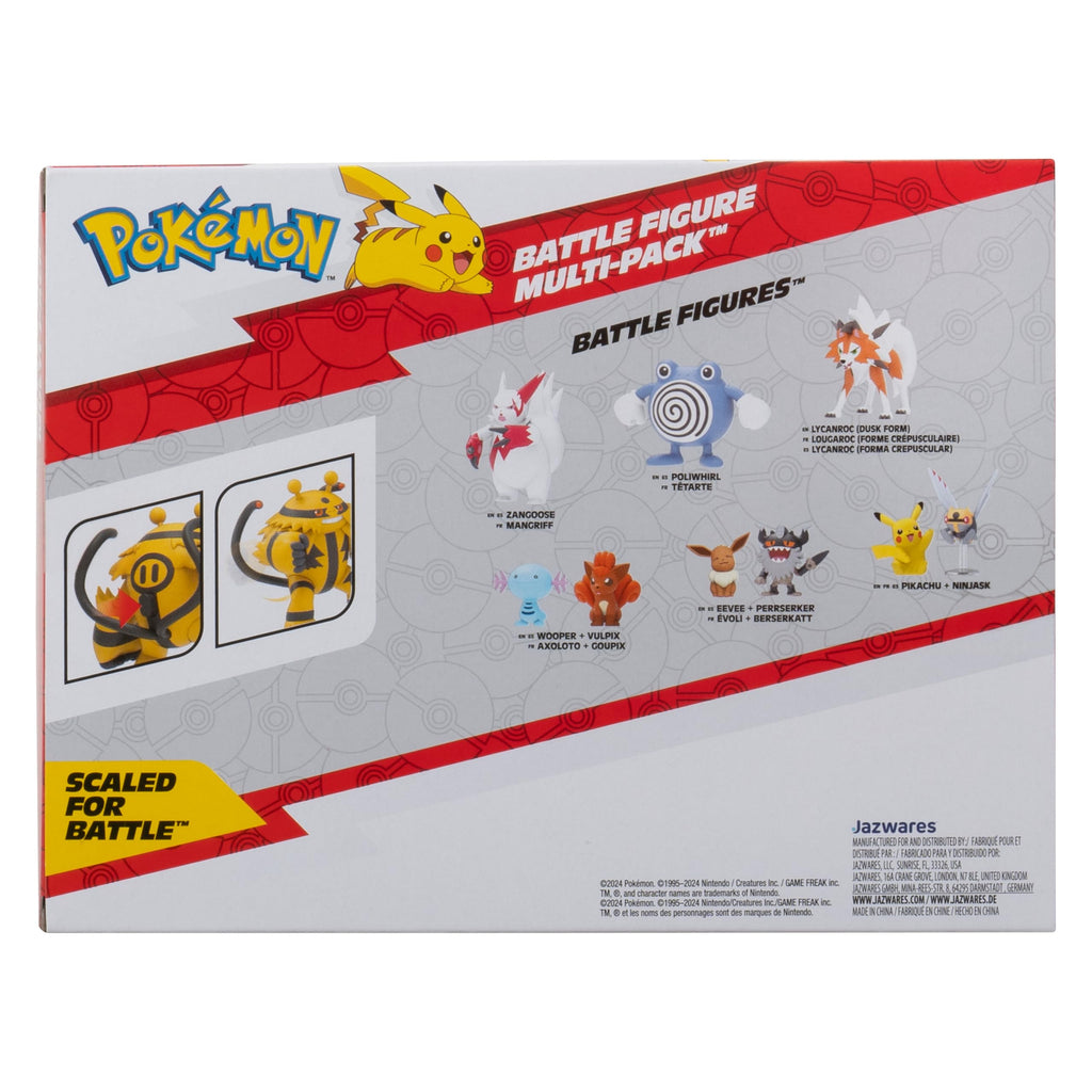 Pokémon Pokémon Battle Figure, Water-Type Theme 3 Pack with Froakie, Wartortle, Lapras - 4.5-inch Froakie Figure, 3-inch Wartortle Figure, 2-inch Froakie - Toys for Kids Fans - Amazon Exclusive