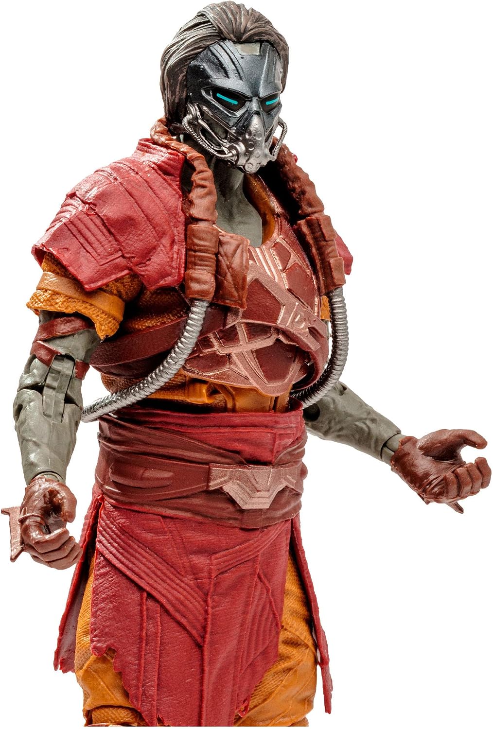 McFarlane Toys - Mortal Kombat 7IN Figures WV10 - KABAL (Rapid RED) | Mortal Kombat 7 Inch Action Figure Wave 10 - Kabal Rapid Red