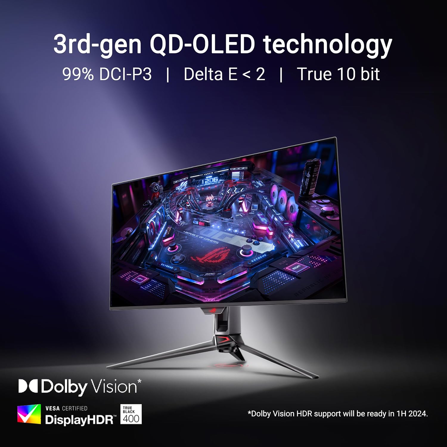ASUS ROG Swift OLED PG32UCDM 32" 4K QD-OLED Gaming Monitor