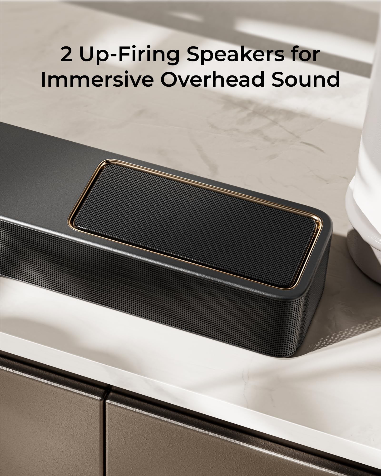 ULTIMEA Skywave X60 7.1.4ch Wireless Surround Sound System for Home Theater | with Dolby Atmos, 840W Sound Bar with 8" Wireless Subwoofer for TV, 28Hz Low Frequency, GaN Amplifier, 4K HDR Pass-Through