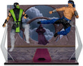 Liu Kang vs Reptile (Mortal Kombat Klassic) Deluxe 2-Pack 7" Figure | Mortal Kombat Klassic 7 Inch Action Figure 2-Pack - Liu Kang vs Reptile