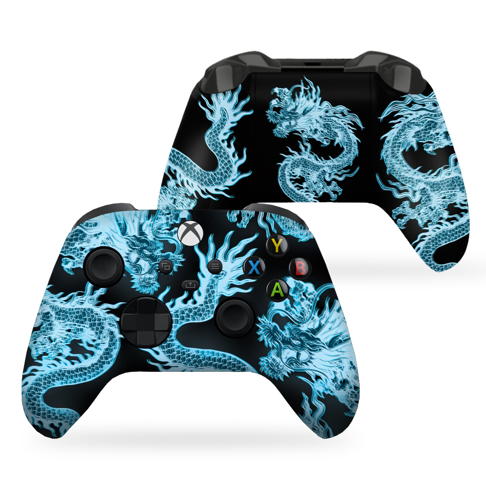 DreamController Go-Ku Custom X-box Controller Wireless compatible with X-box One/Series X/S Proudly Customized in USA with Permanent HYDRO-DIP Printing (NOT JUST A SKIN) - Flex Gamingproduct_type