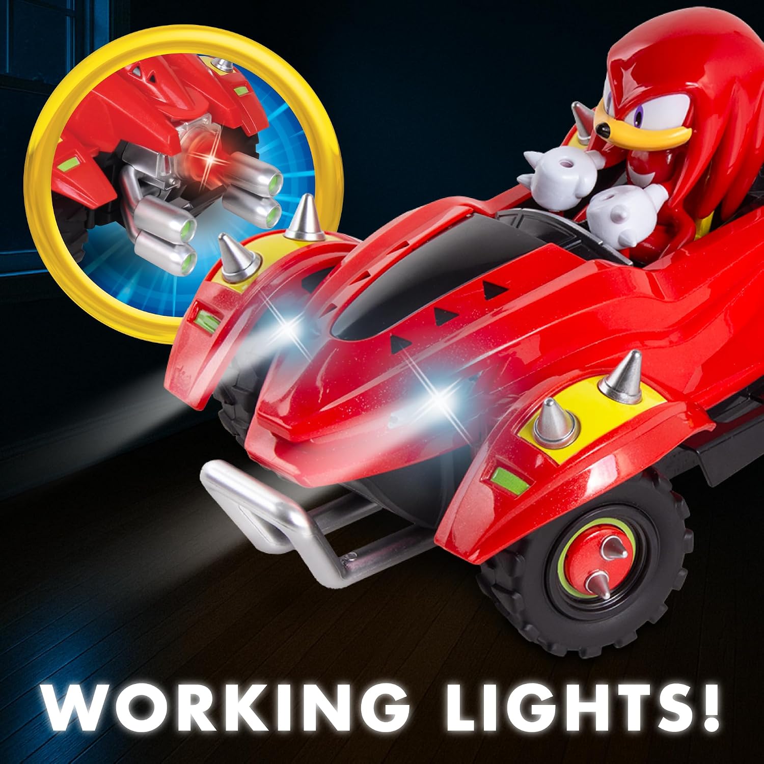 NKOK Sonic Racing CrossWorlds: Knuckles The Echidna 2.4GHz RC