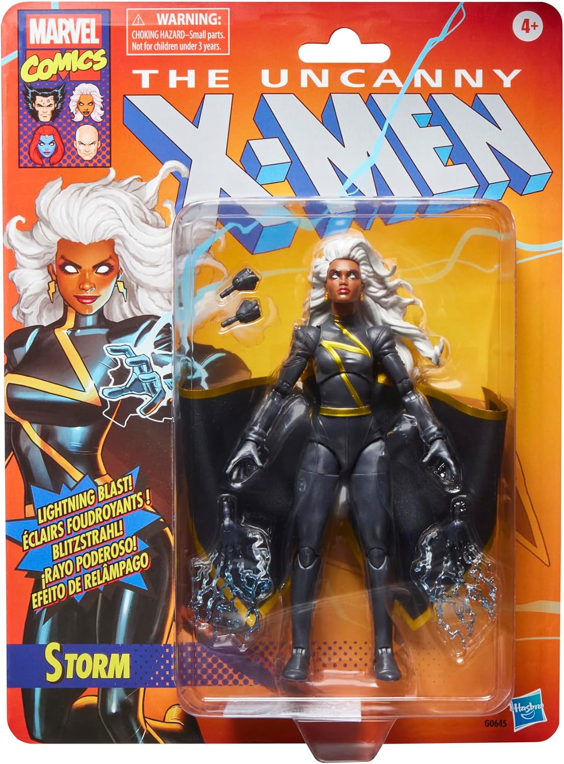 Marvel Legends Series Storm X-Men Action Figure, Black