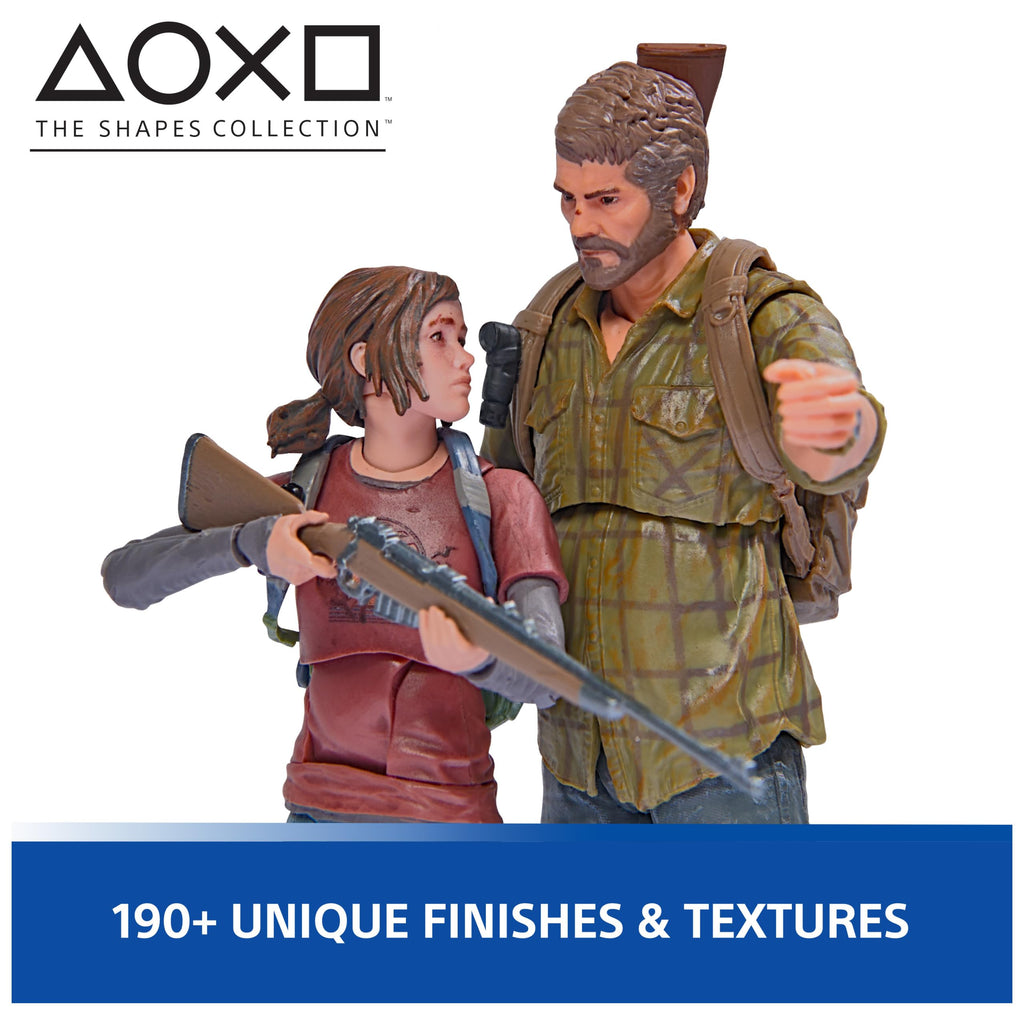 PlayStation God of War Ragnarok, 6” Atreus Action Figure with 4 Accessories, The Shapes Collection, for PS5 Fans & Collectors Ages 17+