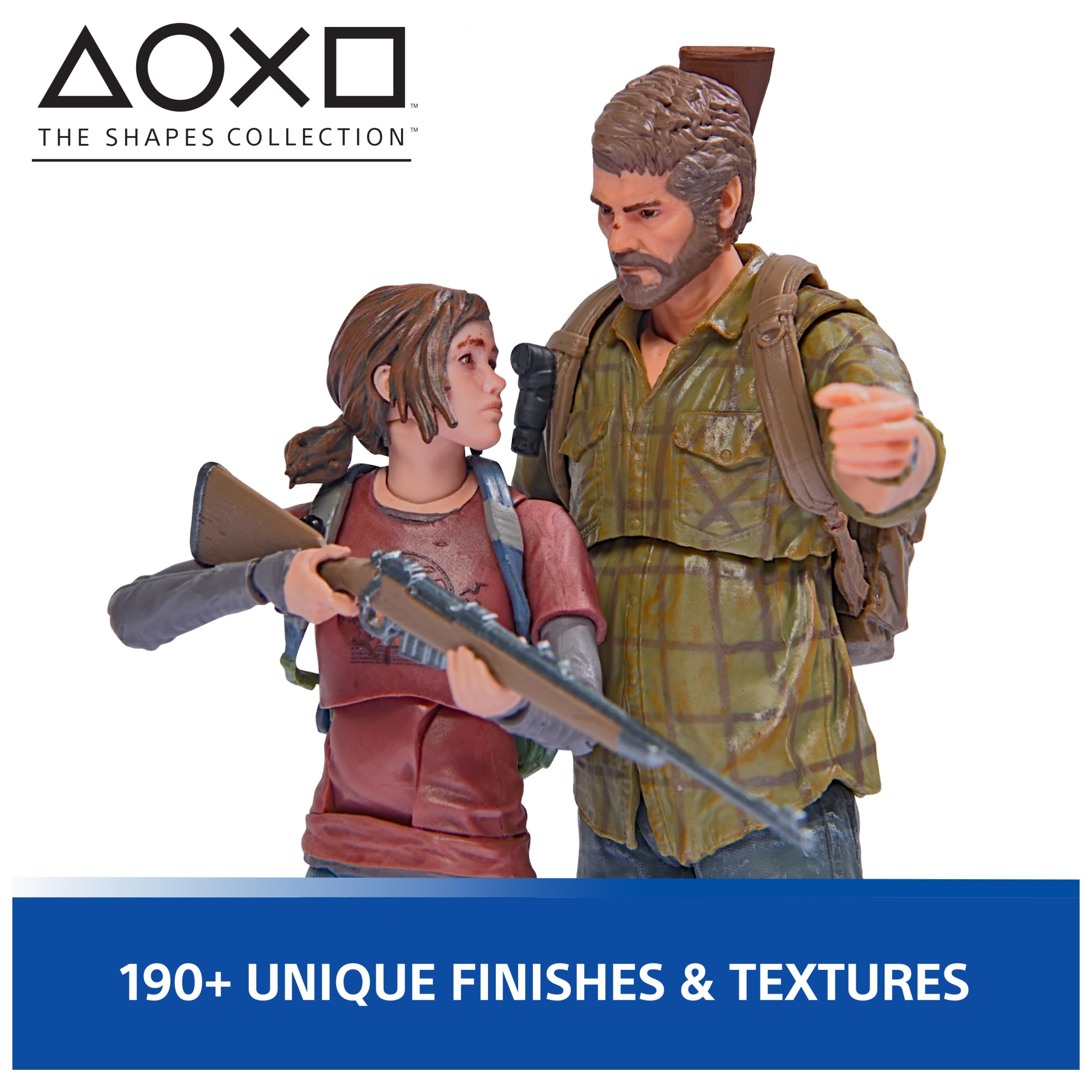 PlayStation God of War Ragnarok, 6” Atreus Action Figure with 4 Accessories, The Shapes Collection, for PS5 Fans & Collectors Ages 17+