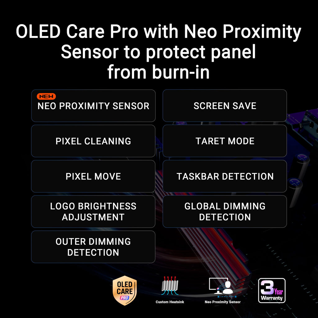 ASUS ROG Swift OLED Gaming Monitor – 4 Styles