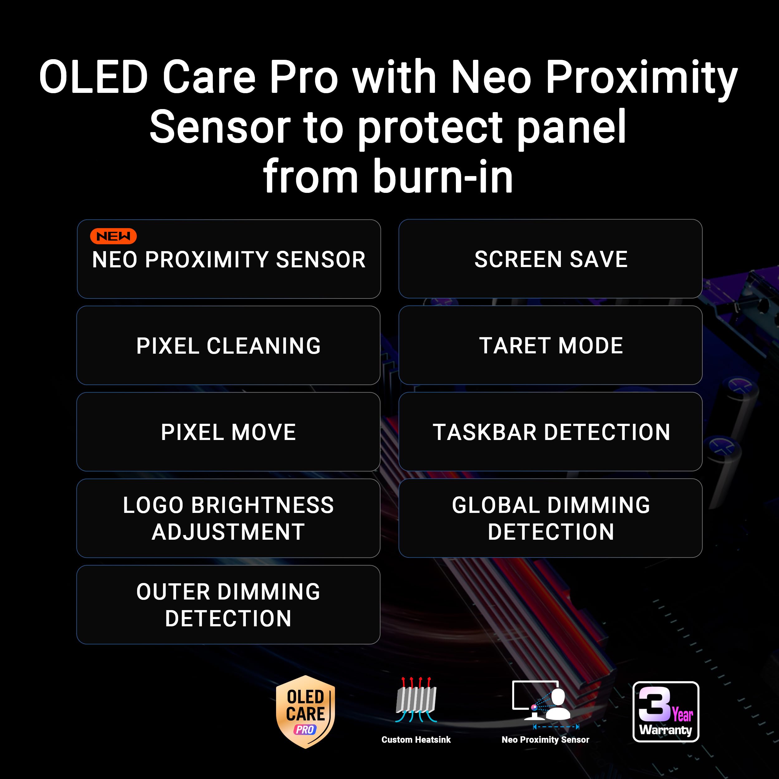 ASUS ROG Swift OLED Gaming Monitor – 4 Styles
