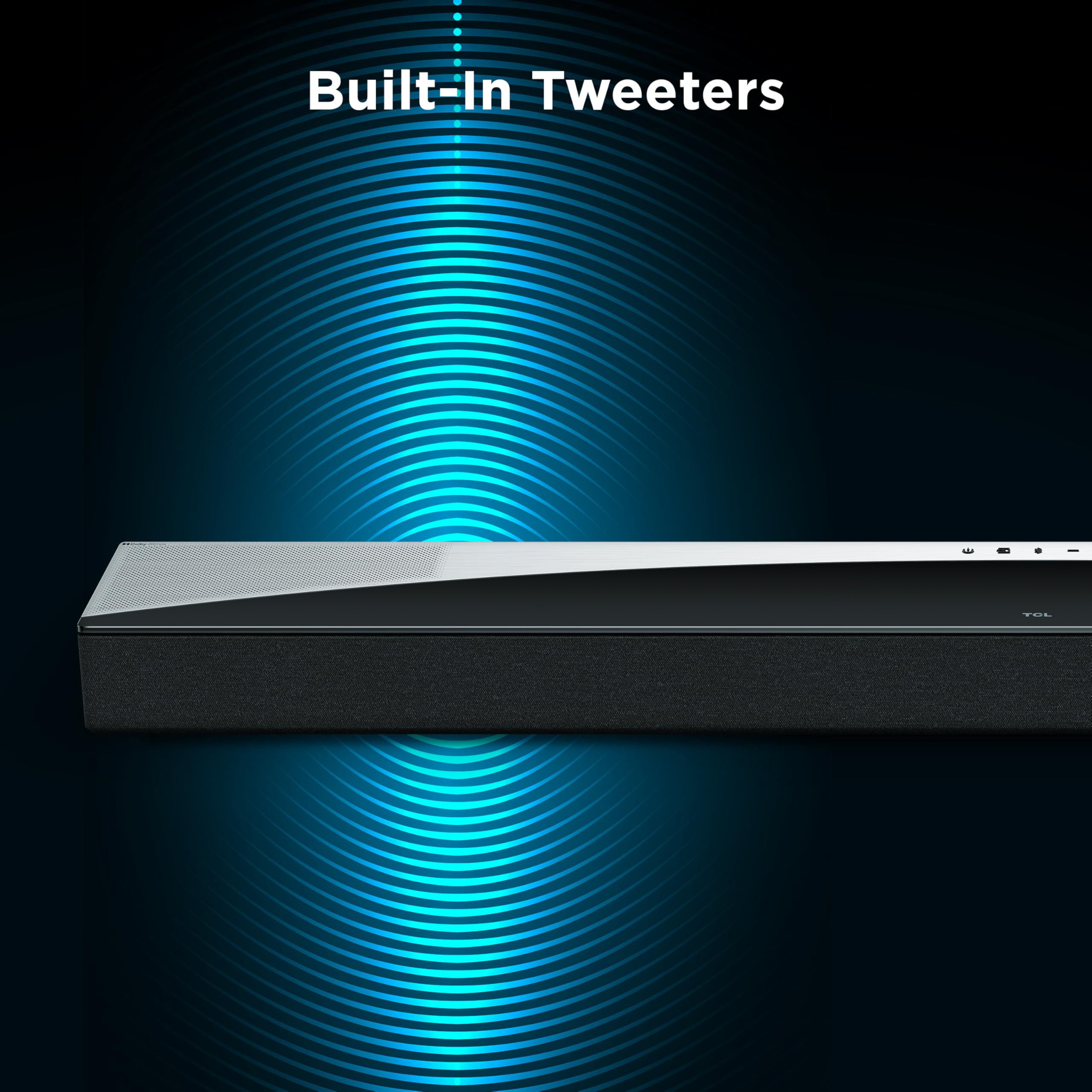 TCL Q-Series 5.1 Surround Sound Bar with Wireless Subwoofer – Q65H, Q75H & Q85H