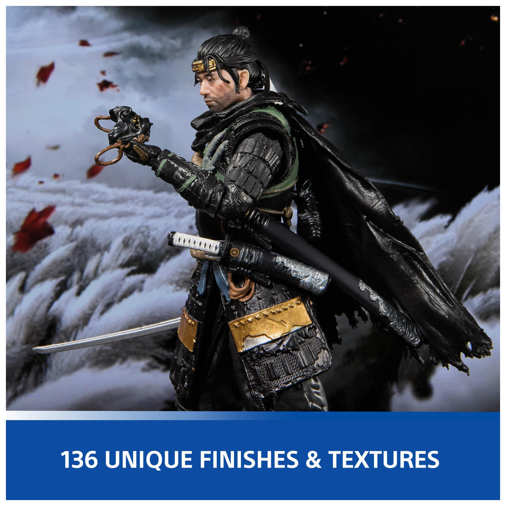 PlayStation God of War Ragnarok, 6” Atreus Action Figure with 4 Accessories, The Shapes Collection, for PS5 Fans & Collectors Ages 17+