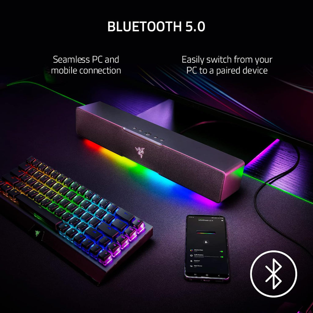 Razer Leviathan V2 PC Gaming Soundbar – 3 Editions
