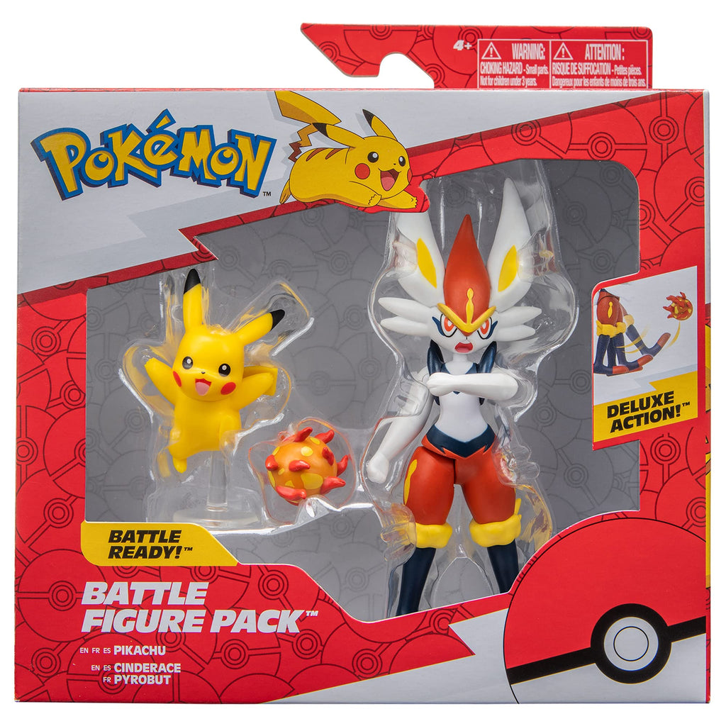 Pokémon Fire and Water Battle Pack - Includes 4.5 Inch Flame Action Charizard and 2" Squirtle Action Figures - Amazon Exclsuive
