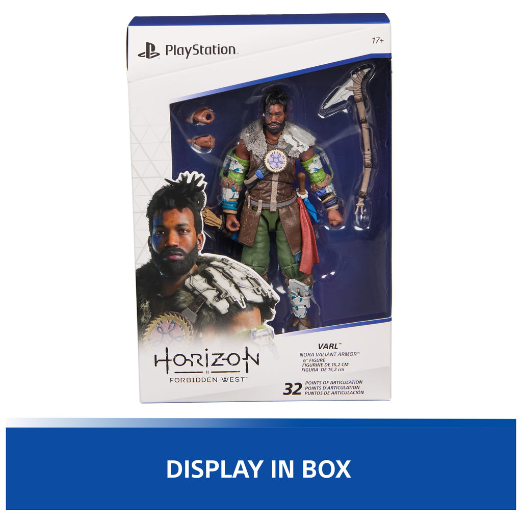 PlayStation God of War Ragnarok, 6” Atreus Action Figure with 4 Accessories, The Shapes Collection, for PS5 Fans & Collectors Ages 17+