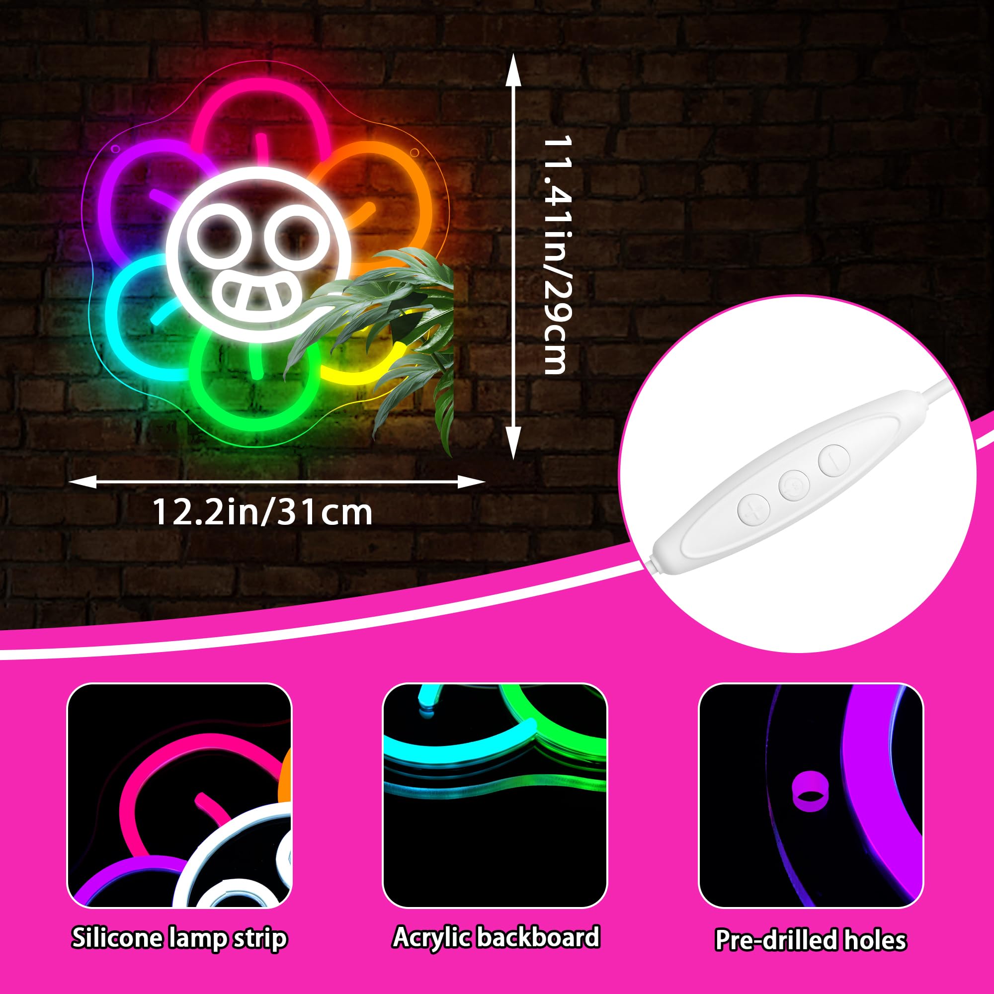 Fuzuneli Anime LED Neon Sign – 8 styles