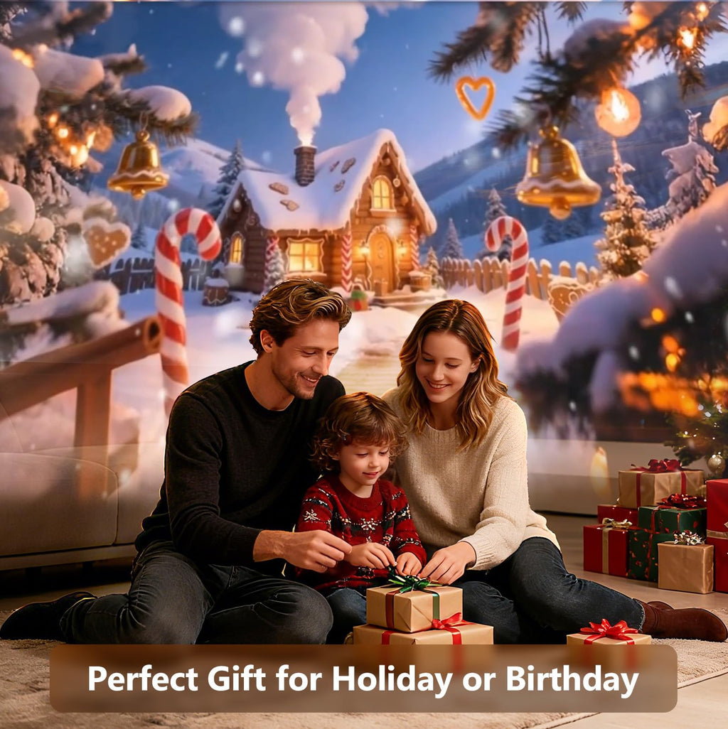Rossetta 3D Projector with 60 Scenes, Galaxy Star Projector for Room Decor | Bluetooth Speaker, 1H/2H Timer & Remote, Night Light for Bedroom, Party, Christmas & Birthday Gifts for Adults, Girls, Boys