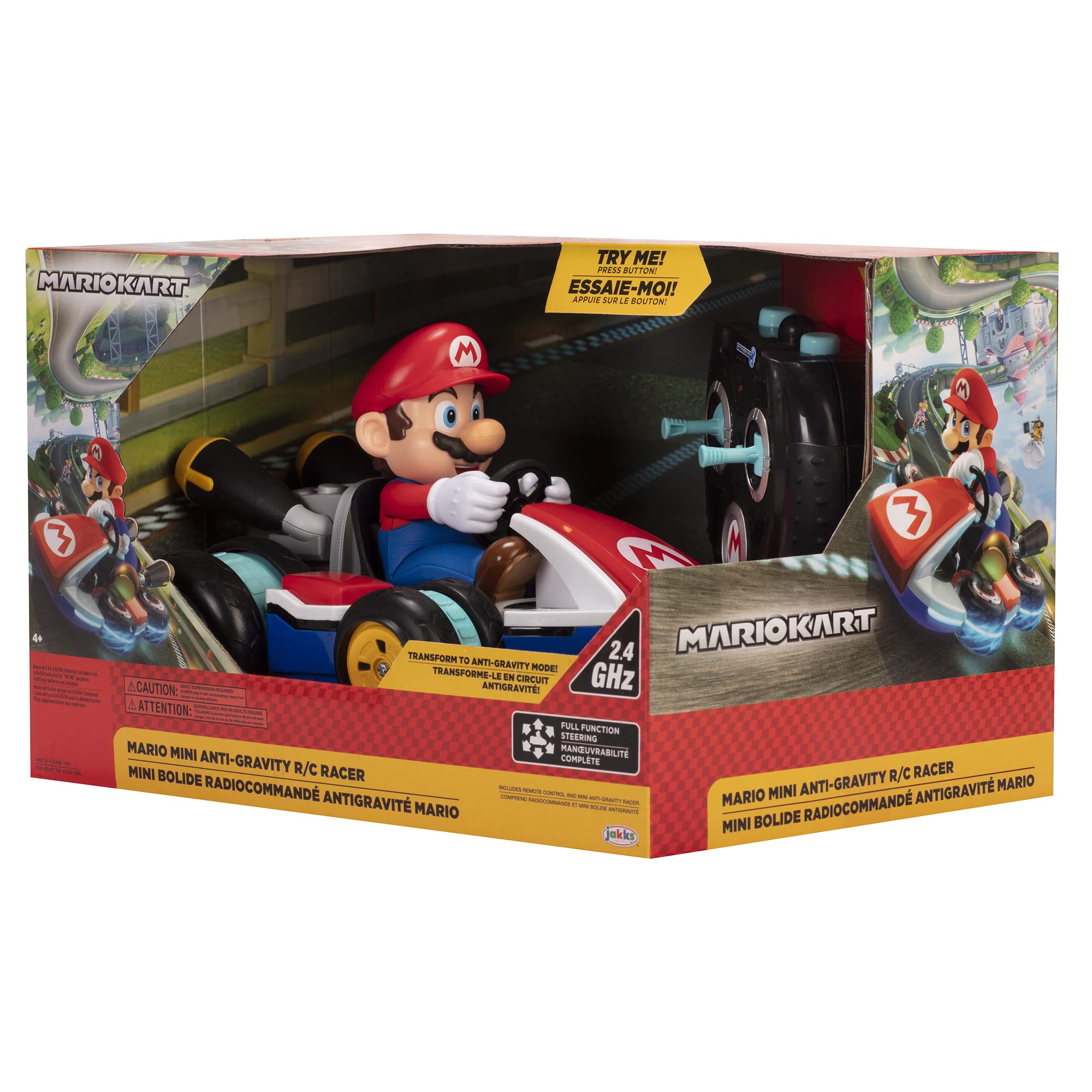 Super Mari Kart 8 Mario Anti-Gravity Mini RC Racer 2.4Ghz - Flex Gamingproduct_type