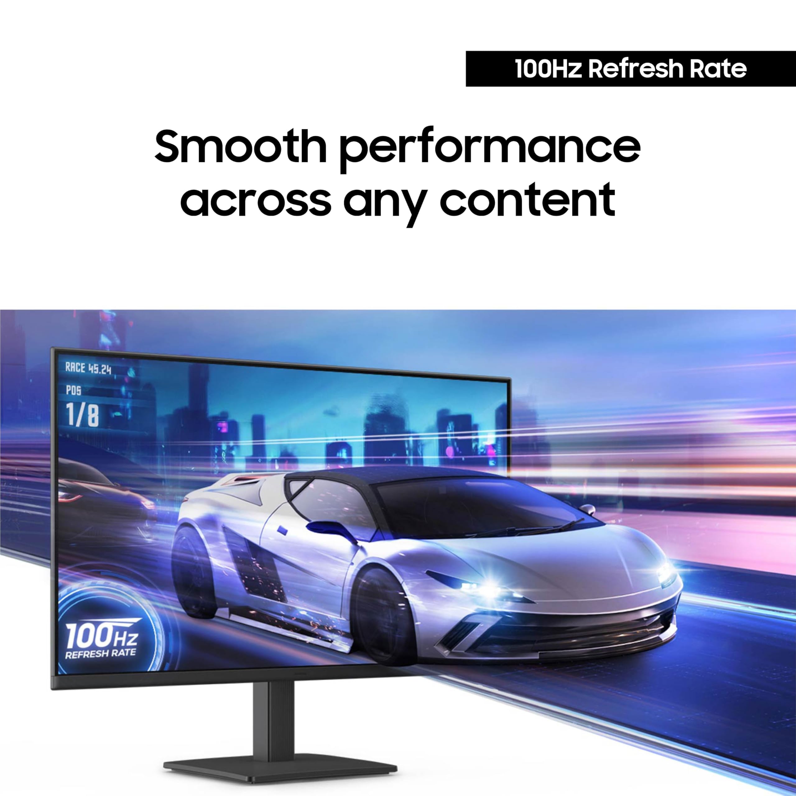 Samsung 24" (S30GD) Essential Monitor with IPS Panel and Tilt Only Stand, 100Hz Refresh Rate, Ergonomic Design, Advanced Eye Care, Game Mode, LS24D304GANXZA - Flex Gamingproduct_type