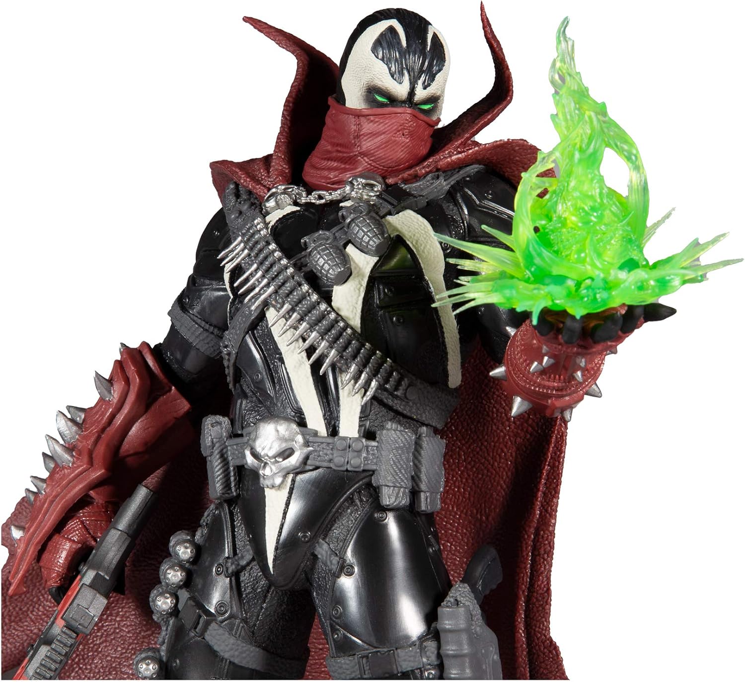 McFarlane Toys Mortal Kombat Commando Spawn Dark Ages Skin 12" Deluxe Figure | Mortal Kombat 12 Inch Static Figure Deluxe - Commando Spawn