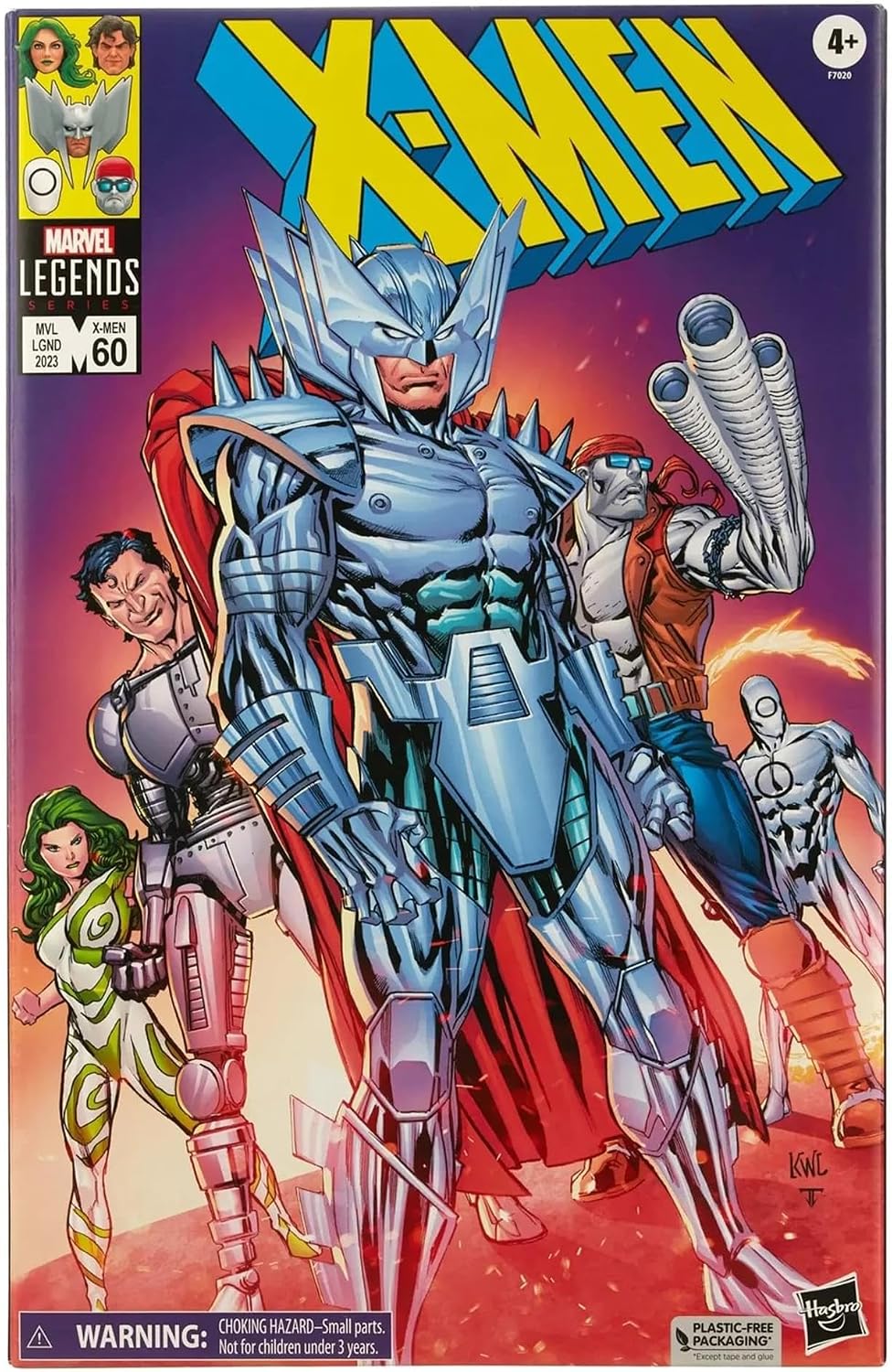 Marvel Hasbro Legends Series: X-Men Villains, 60th Anniversary Action Figure Set, 6 inch Action Figures,Multicolor | Marvel Legends X-Men 6 Inch Action Figure Box Set - X-Men Villains Pack