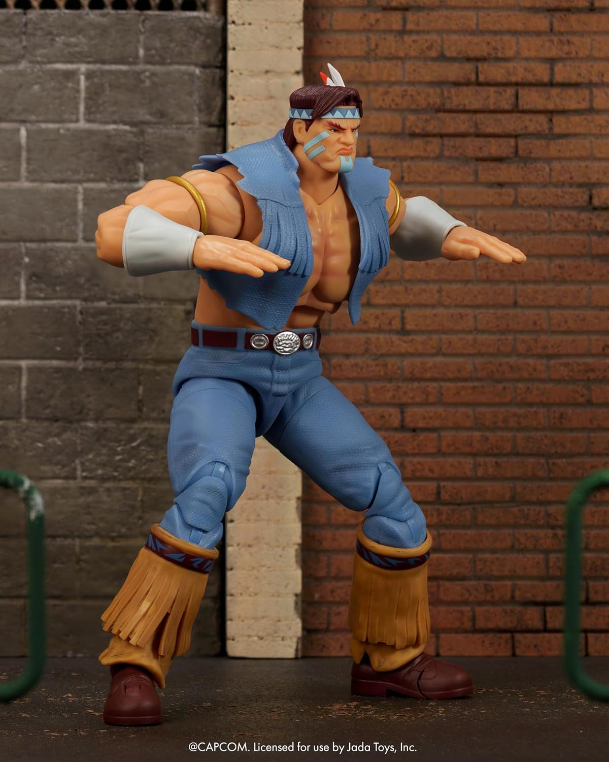 Jada Street Fighter II T. Hawk Action Figure – 1:12 Deluxe Scale Toys – 6" Tall, Fully Articulated, Collector Packaging | Street Fighter 2 The Final Challengers 6 Inch Action Figure Deluxe - T. Hawk