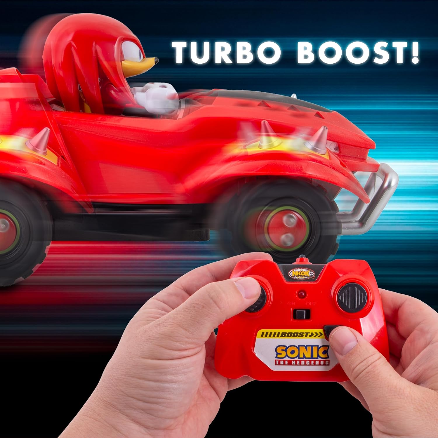 NKOK Sonic Racing CrossWorlds: Knuckles The Echidna 2.4GHz RC